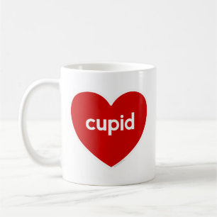 Valentines Day s Heart Cupid Love Coffee Mug