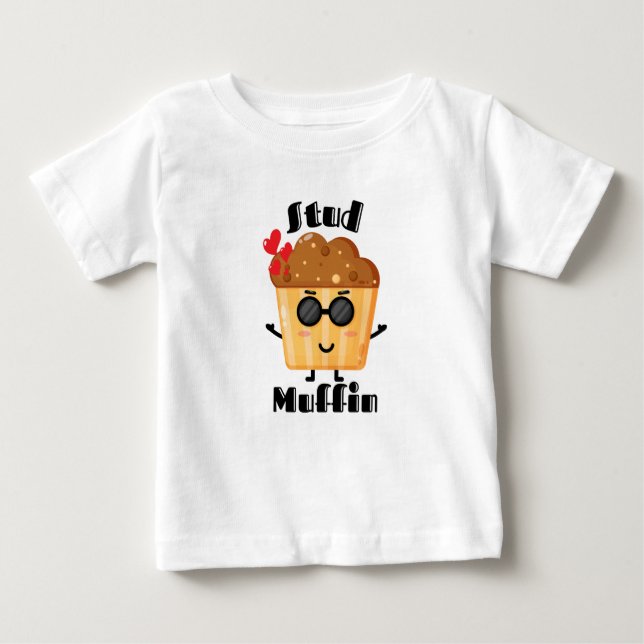 Valentine's Day Shirts For Toddlers | Stud Muffin (Front)