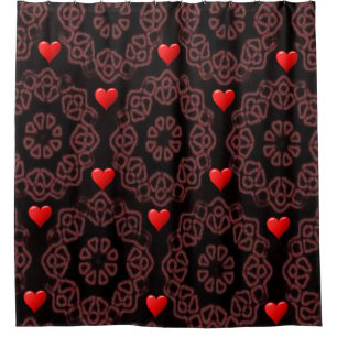 Valentine's Day Shower Curtain