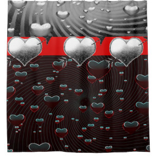Valentine's Day Shower Curtain