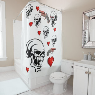Valentine's Day Shower Curtain