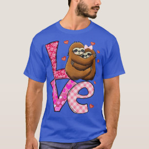 Valentines Day Sloth couple T-Shirt