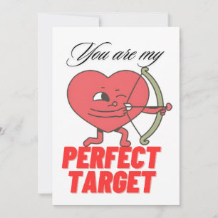 Valentine's day Special Heart With Arrow Degien Holiday Card