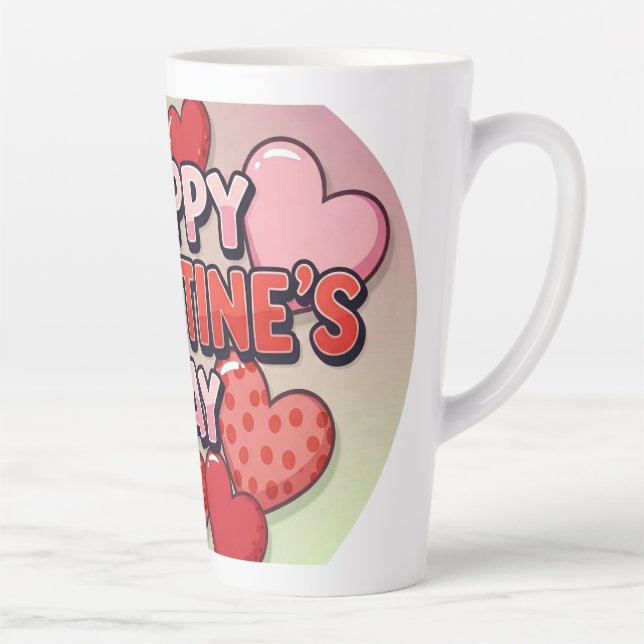 VALENTINE'S DAY SPECIAL LATTE MUG (Right)