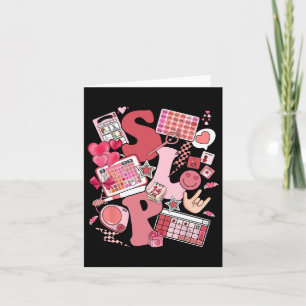 Valentines Day Speech Therapy Therapist Slpa Slp V Card