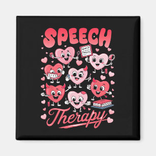 Valentines Day Speech Therapy Therapist Slpa Slp V Magnet