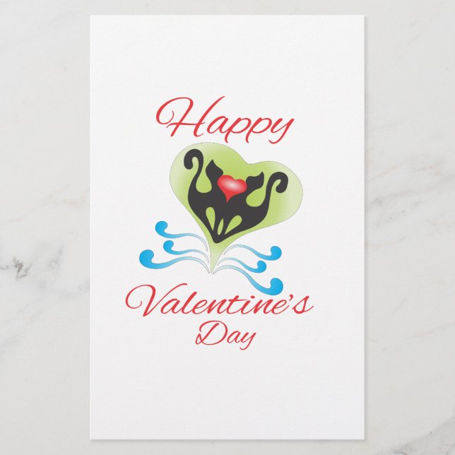 valentine's day stationery (Front)