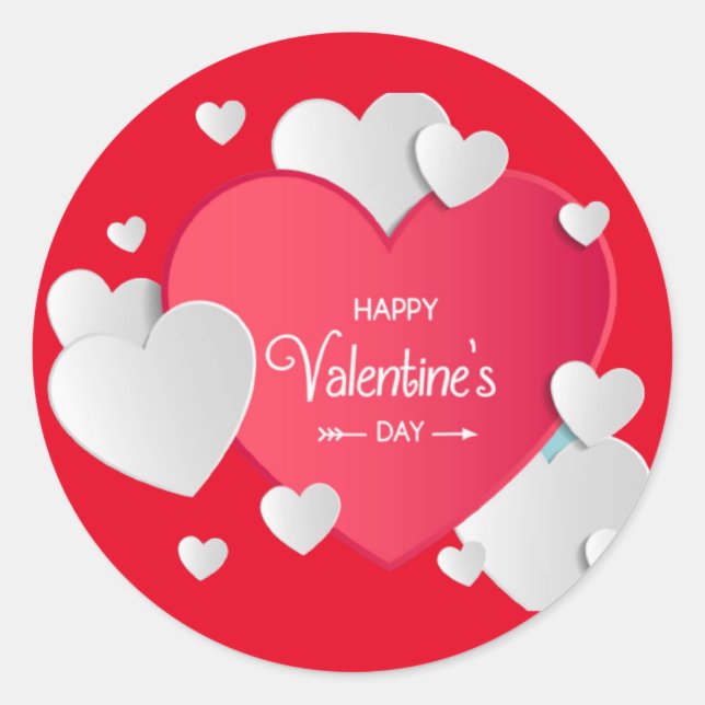 Valentine's Day Sticker (Front)