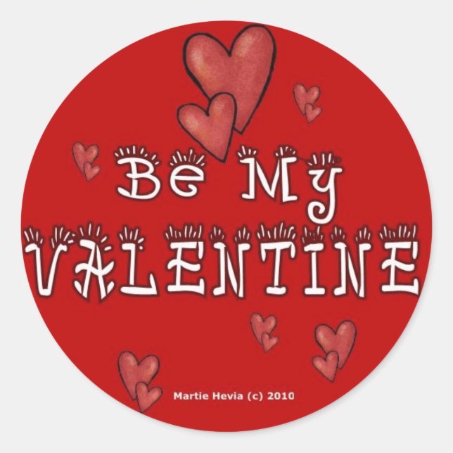 Valentine's Day Sticker (2) (Front)