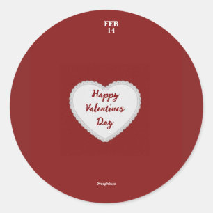 Valentines day sticker - sophiaco