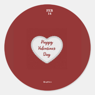 Valentines day sticker - sophiaco