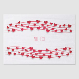 Valentine's Day, sweet hearts Tissue Paper