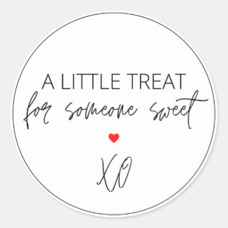 Valentine's Day Sweet Treat Sticker