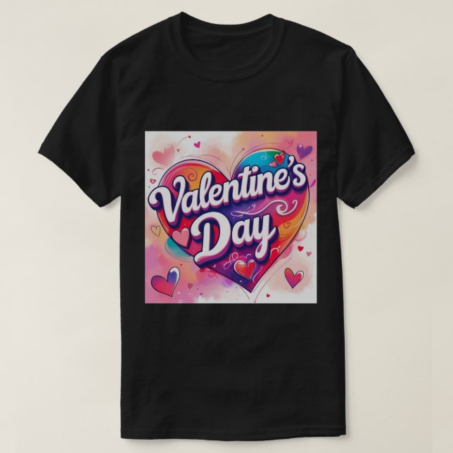 'Valentine's Day.' T-Shirt (Design Front)