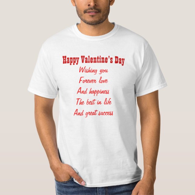 Valentine's Day T-Shirt (Front)