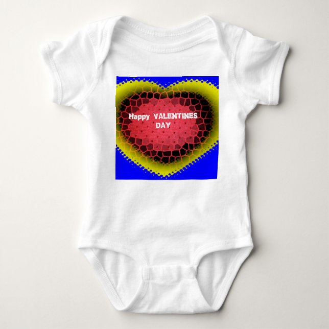 Valentines DAY T-Shirt Baby Bodysuit (Front)