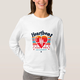 Valentine's day t-shirt || HeartBeat For You ||