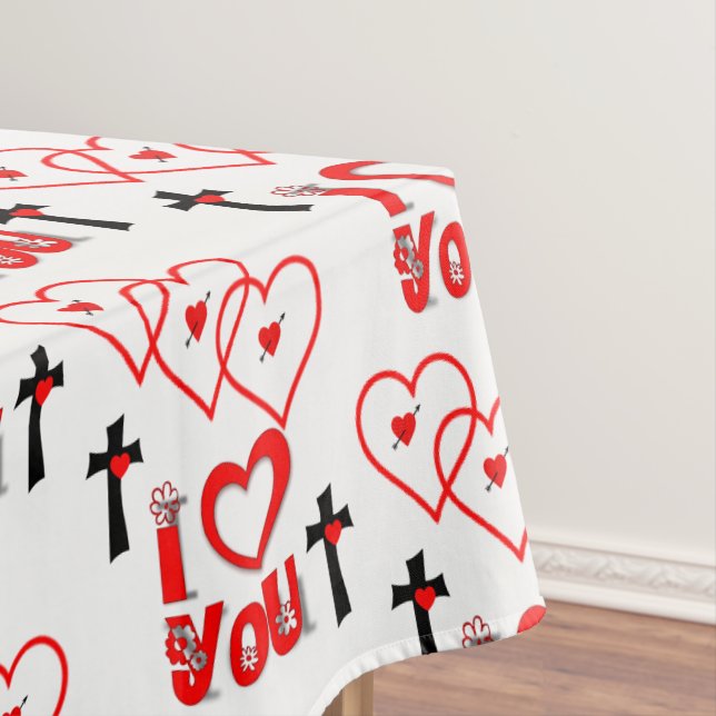 Valentine's Day Tablecloth (In Situ)