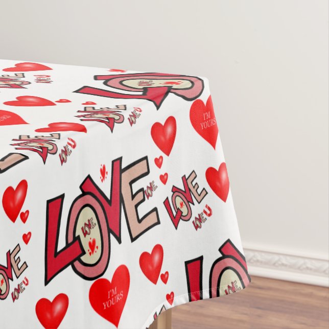 Valentine's Day Tablecloth (In Situ)