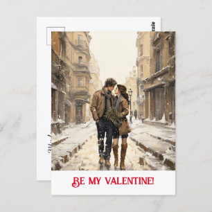 Valentine's Day. Talk about your love! Postcard