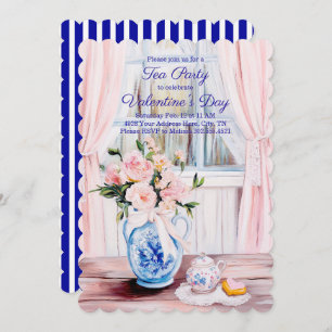 Valentine's Day Tea Party Invitation