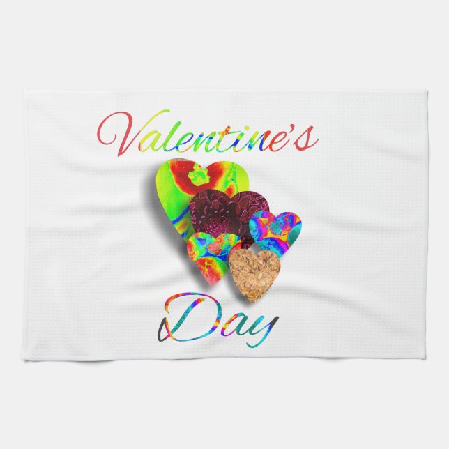 valentine's day tea towel (Horizontal)