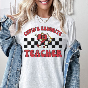 Valentines Day Teacher, Cupids Favourite Teacher T-Shirt