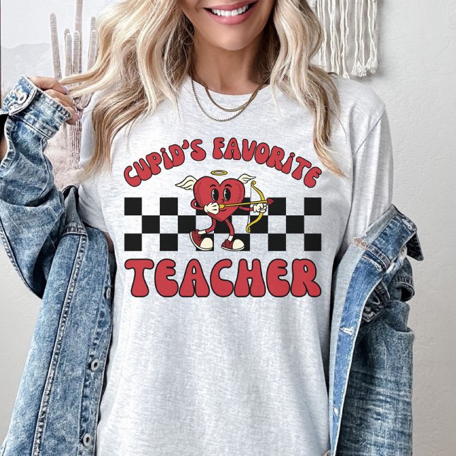 Valentines Day Teacher, Cupids Favourite Teacher T-Shirt (Creator Uploaded)