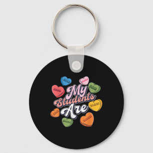 Valentines Day Teacher Positive Affirmations Candy Key Ring
