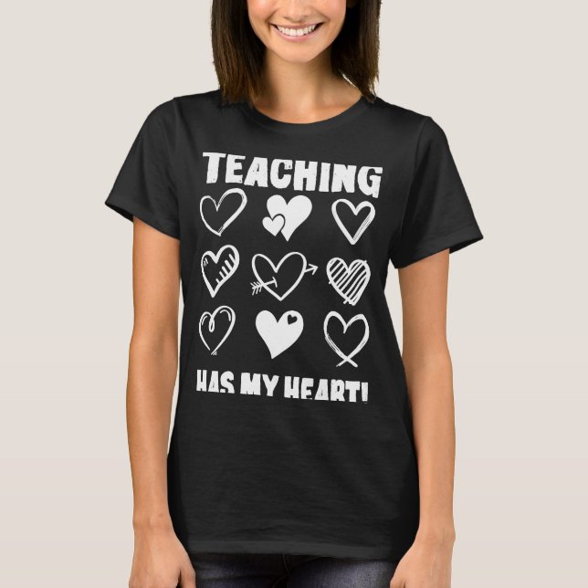 Valentine's Day Teaching Appreciation T-Shirt (Front)