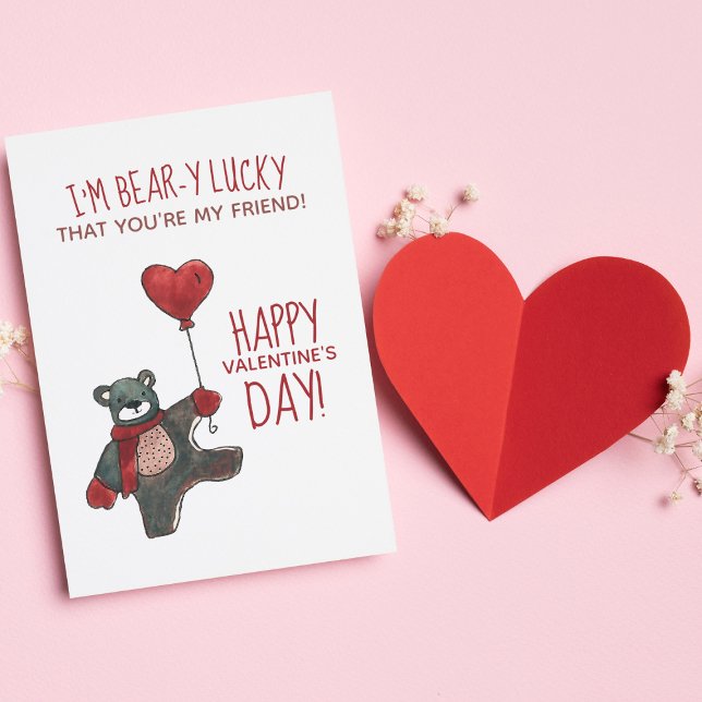 Valentine's Day Teddy Bear Classroom Card Pack (Creator Uploaded)