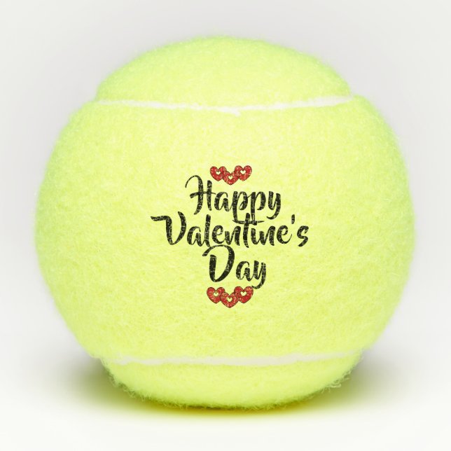 Valentine's Day Tennis ball by dalDesignNZ (Front)