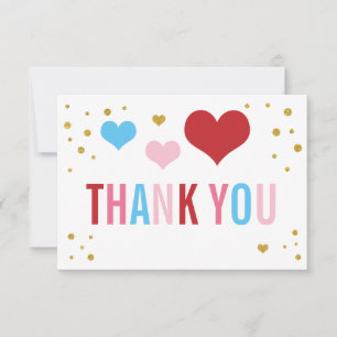 Valentine's Day Thank You Card
