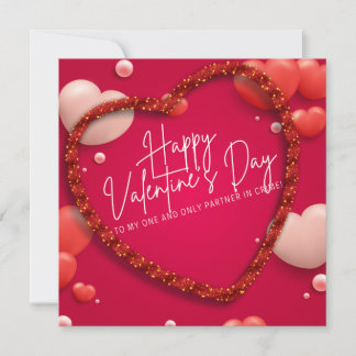 Valentine's day thank you God Card