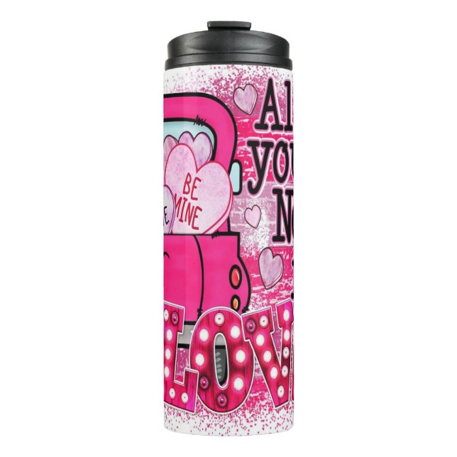 Valentine's Day Thermal Tumbler (Front)