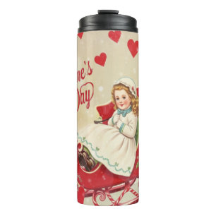 Valentine's day thermal tumbler