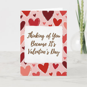 Valentines Day Thinking Of You Card