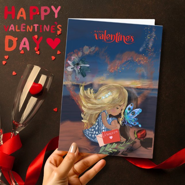 Valentine's Day Thinking of you Card (Valentine's Day Thinking of you Card)
