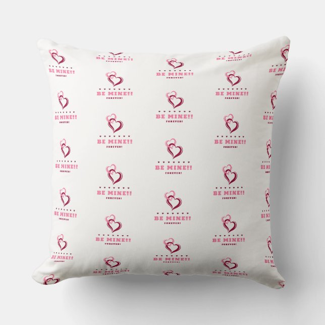 Valentine's Day - Throw Pillow (Front)