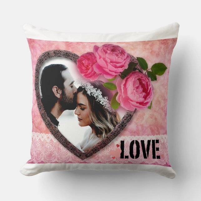 Valentines Day | Throw Pillow (Front)