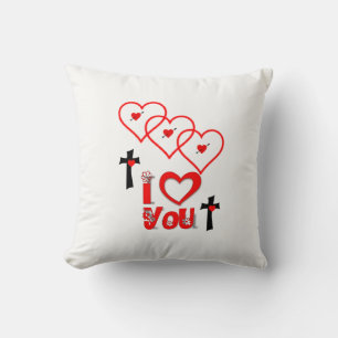 Valentine's Day Throw Pillow