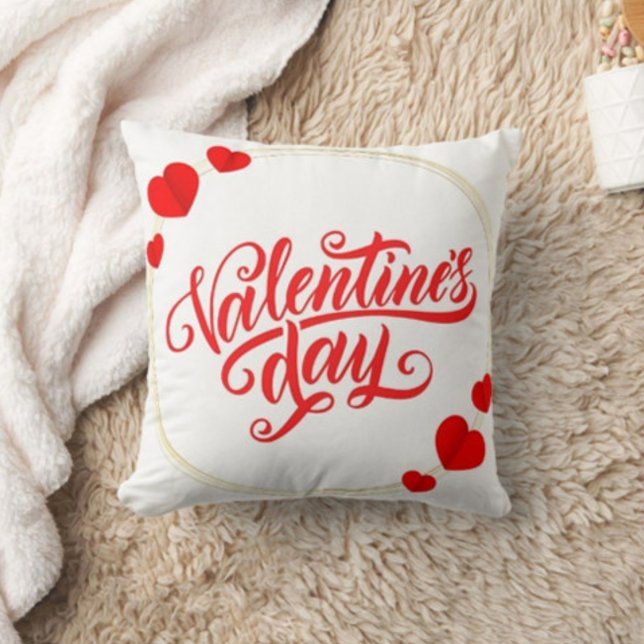 Valentine's day Throw Pillow  (Creator Uploaded)