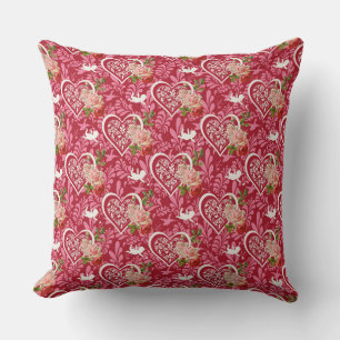Valentine's Day Throw Pillow