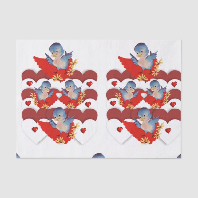 Valentine's Day Tissue Paper (Front)