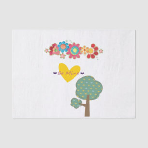 Valentine's Day Tissue Paper Be Mine