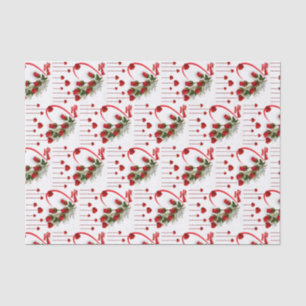 Valentine's Day Tissue Paper Red Hearts