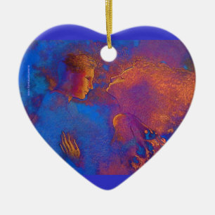 Valentine's Day Token Ceramic Tree Decoration