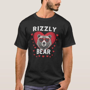 Valentine's Day Unisex Tee Rizzly Bear Shirt
