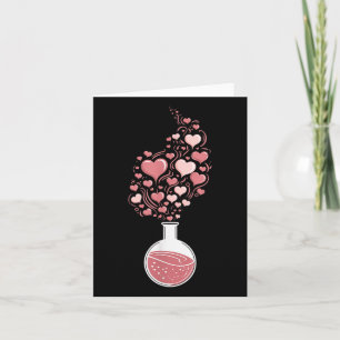 Valentines Day Vibes Science Teacher Gifts Card