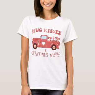Valentine's Day Vintage Truck T-Shirt